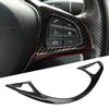 Carbon Fiber Style Steering Wheel Frame Trim for Mercedes Benz C E GLC Class W205 W213 X253