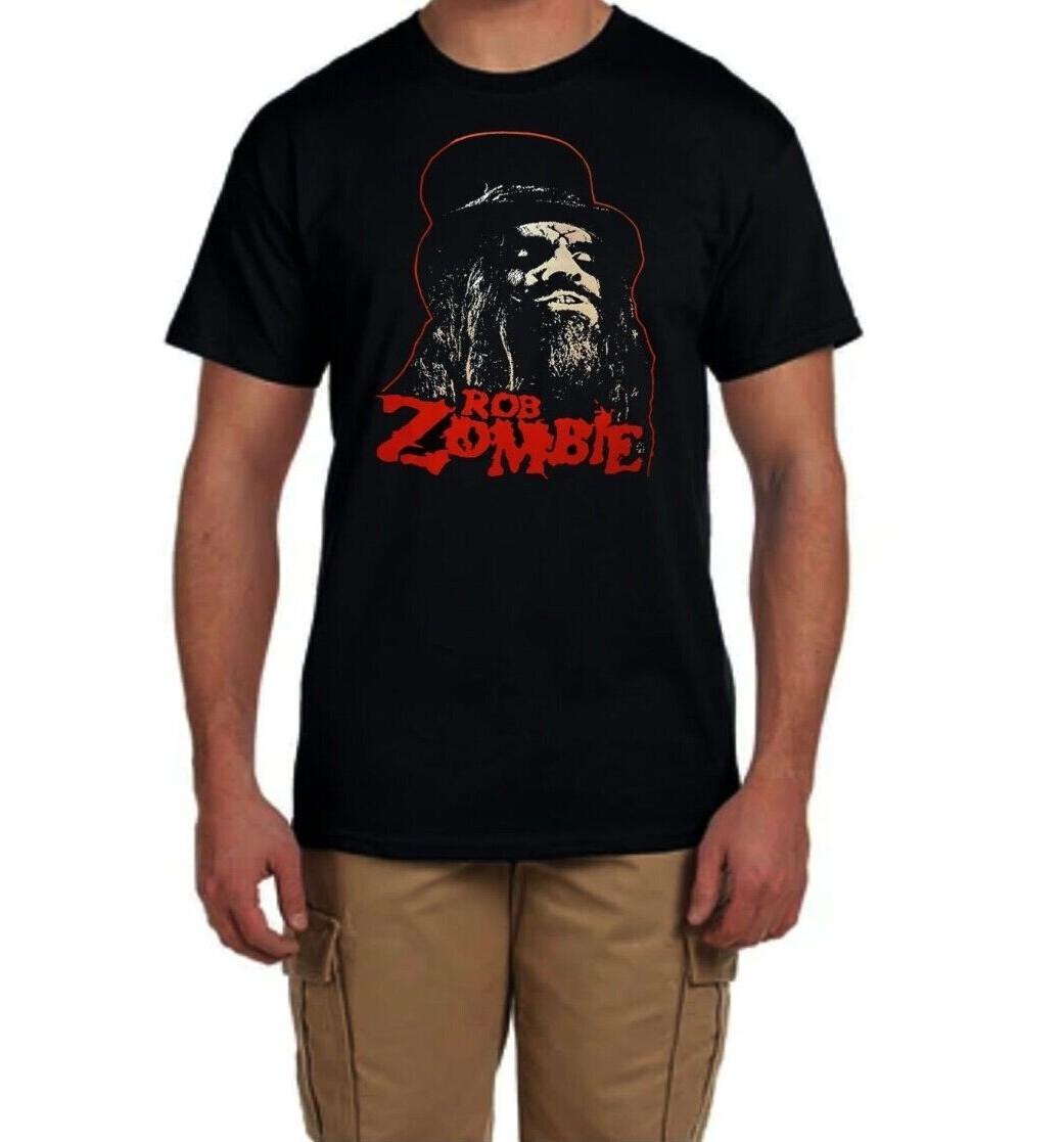 Rob Zombie R Heavy Metal Band Black T Shirt S