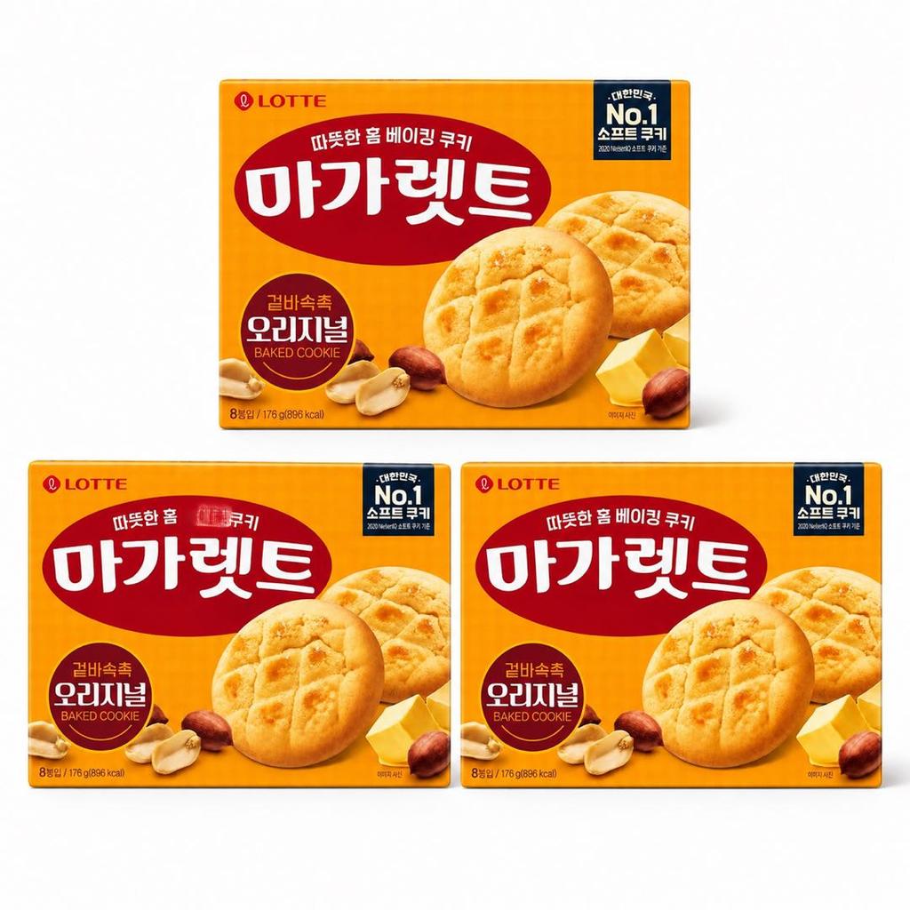 Lotte Margaret Cream Peanut Weiche Kekse 176g