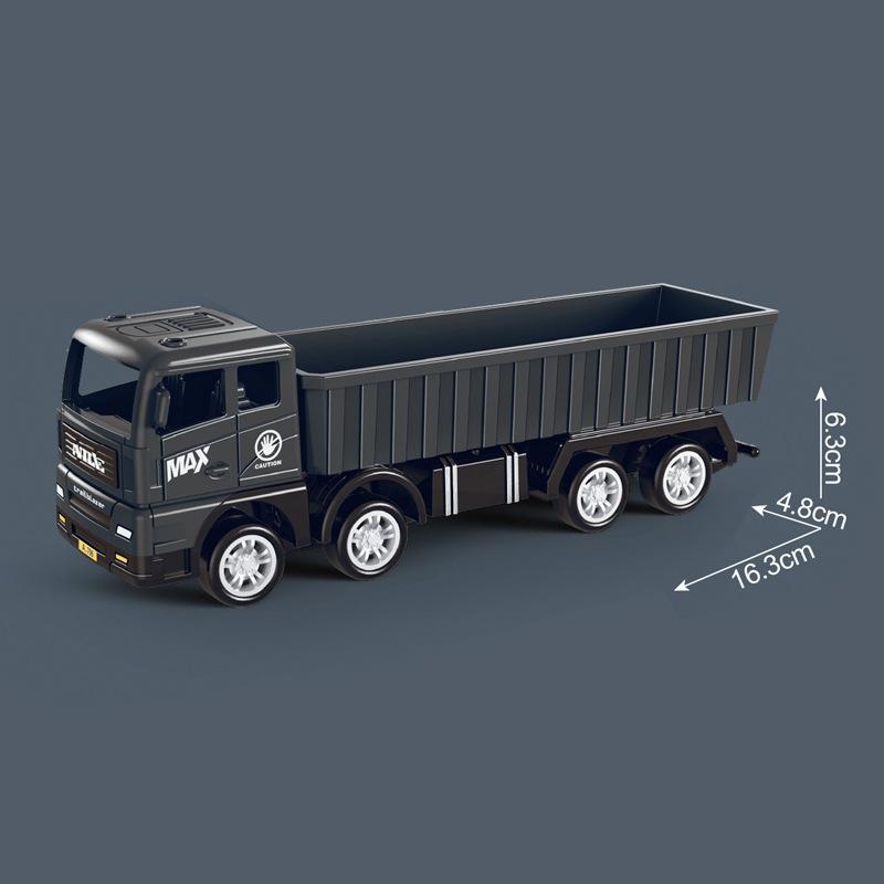 Simulace Kontejnerový nákladní automobil Model Hračka Setrvačné vozidlo Děti Dětské Vzdělávací hračky pro kluky Hra Dárek