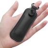 PU Leather USB Flash Drive Protector Secure Snap Closure Keychain Holder Scratch Resistant Travel Essential