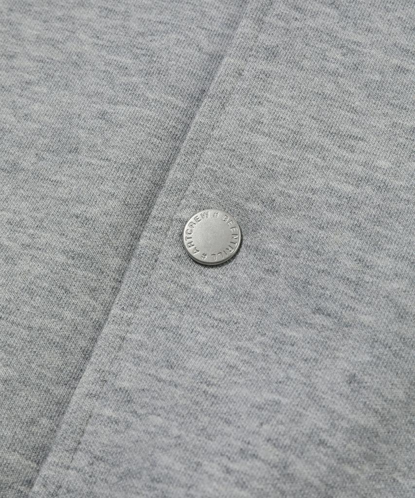 Beentrill Newyork Varsity Oversized Jacket (Melange Grey)