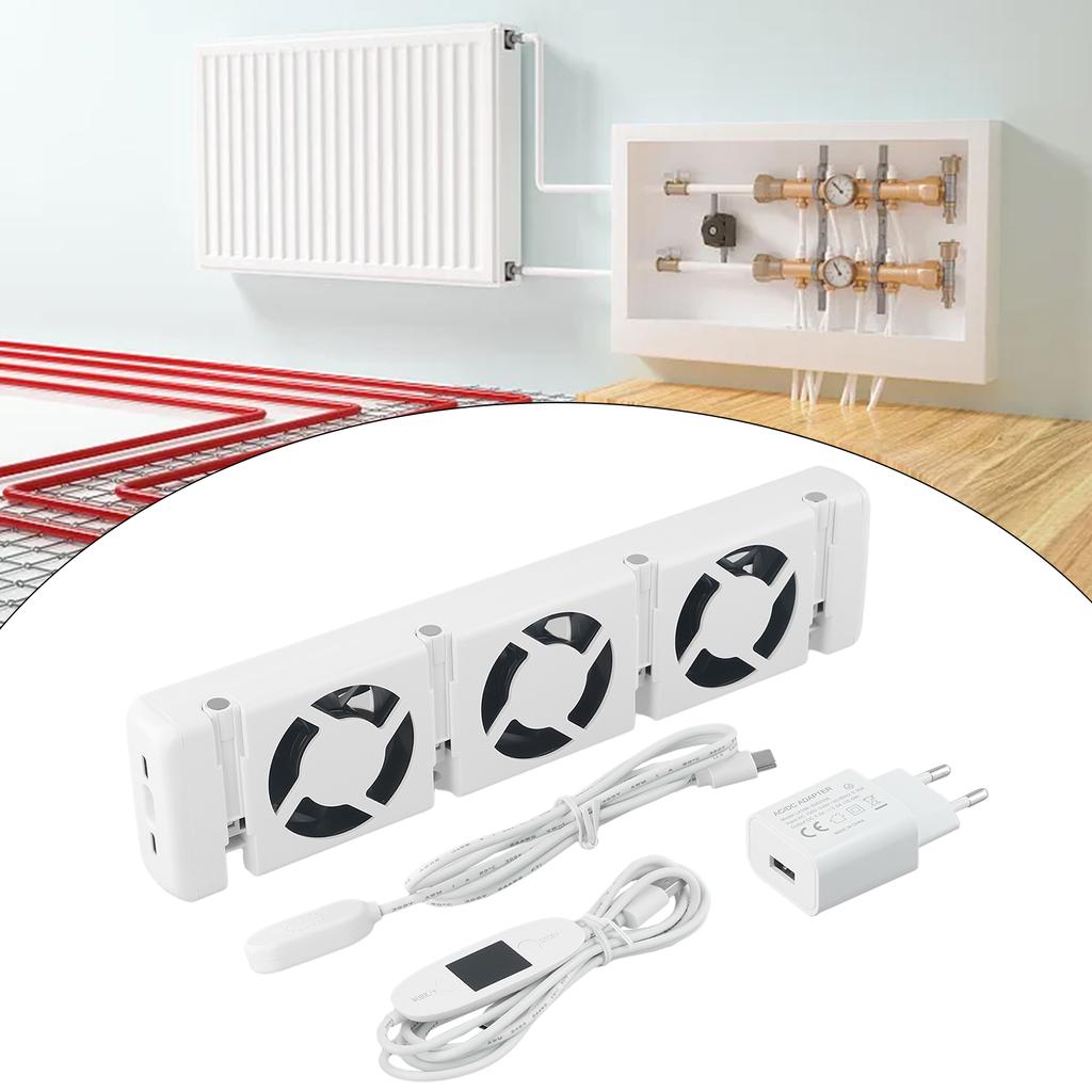 240v Radiator Smart Radiator Ventilator Radiator Fan For Smart Radiator Booster ...