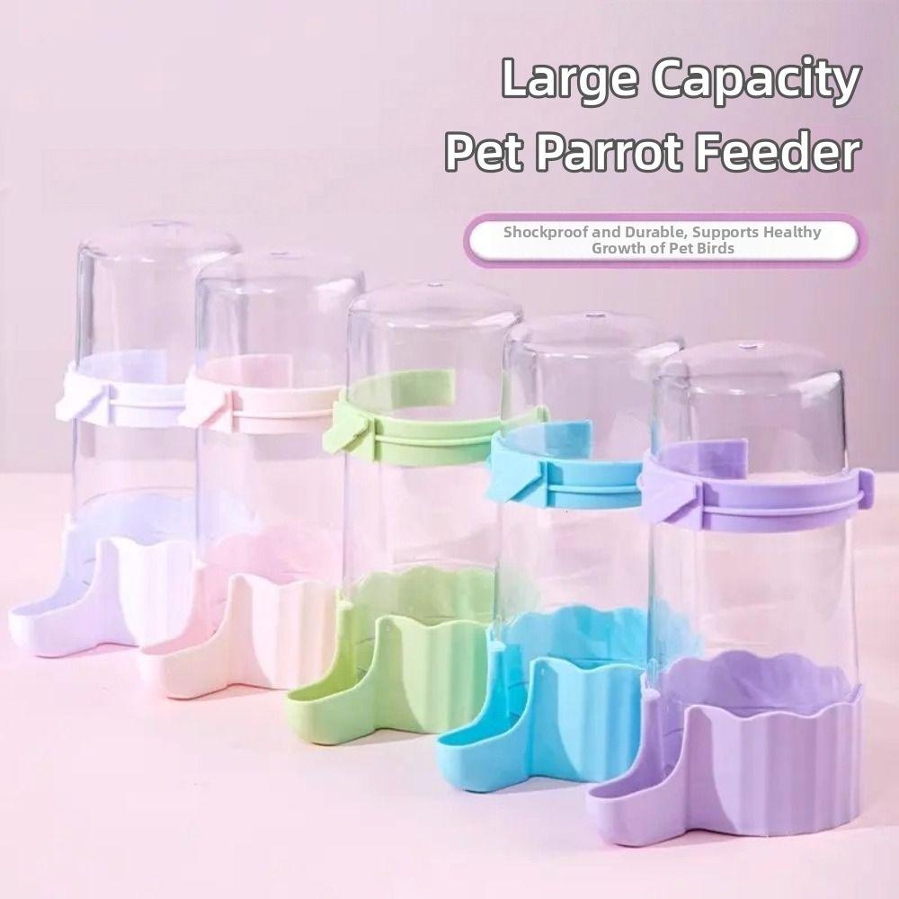 Dual Purpose Pet Bird Feeder Automatic Small Pet Waterer New Water Dispenser  Cage Accessories