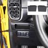LHD TPE Steering Wheel Side Storage Pocket Pad Trim for Ford Ranger +