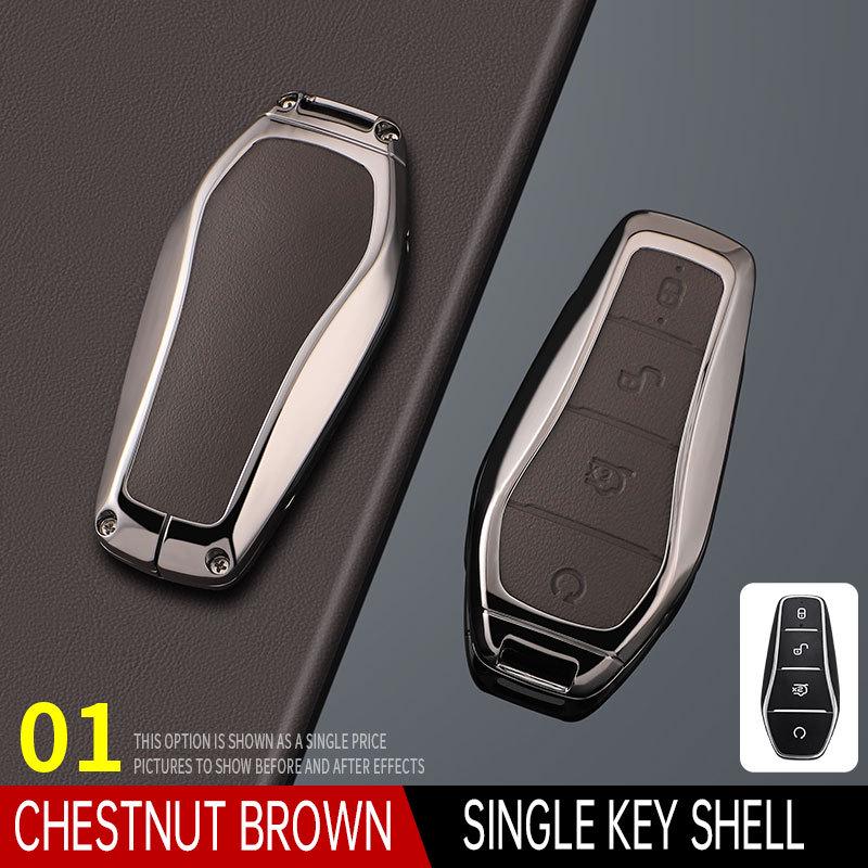 BYD Key Case: Compatible with Qin PLUS, Tang DMI, Dolphin, Seagull, e2, Song Pro, Qin, Han EV, and e6 Models.