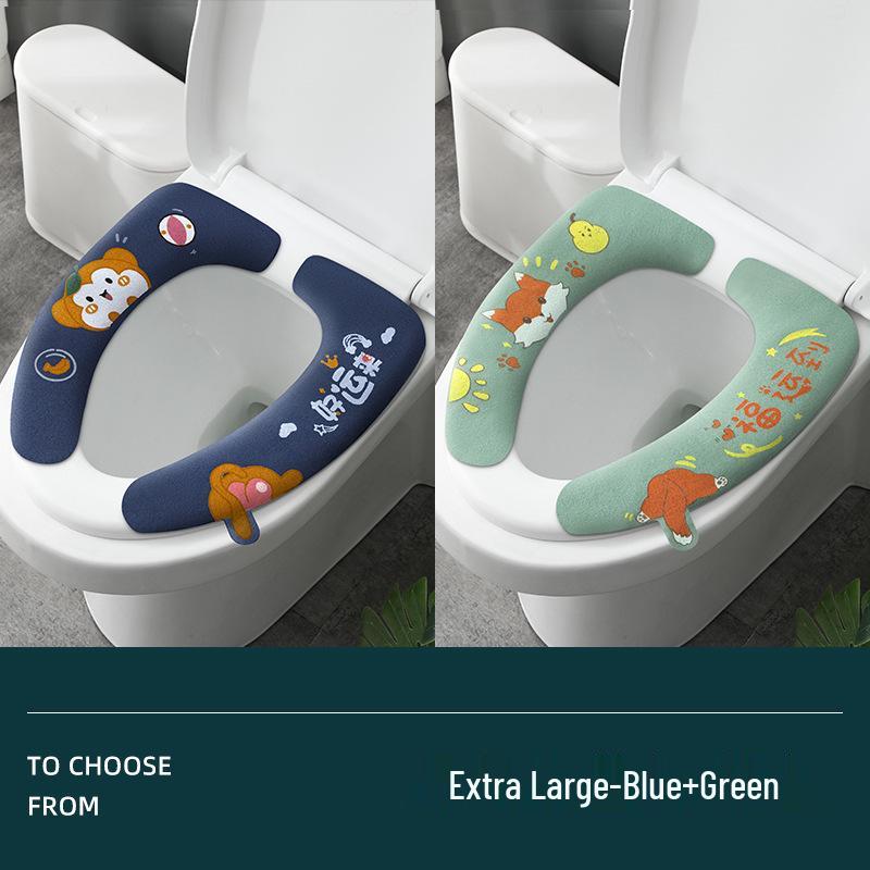 Universal Washable Thickened Toilet Seat Cushion for All Seasons