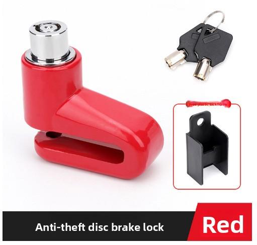 Bicycle Anti-theft Lock Portable Motorcycle Disc Brake Lock Mountain Bike Reminder Rope Disc Brake Lock Bicycle Accessories
