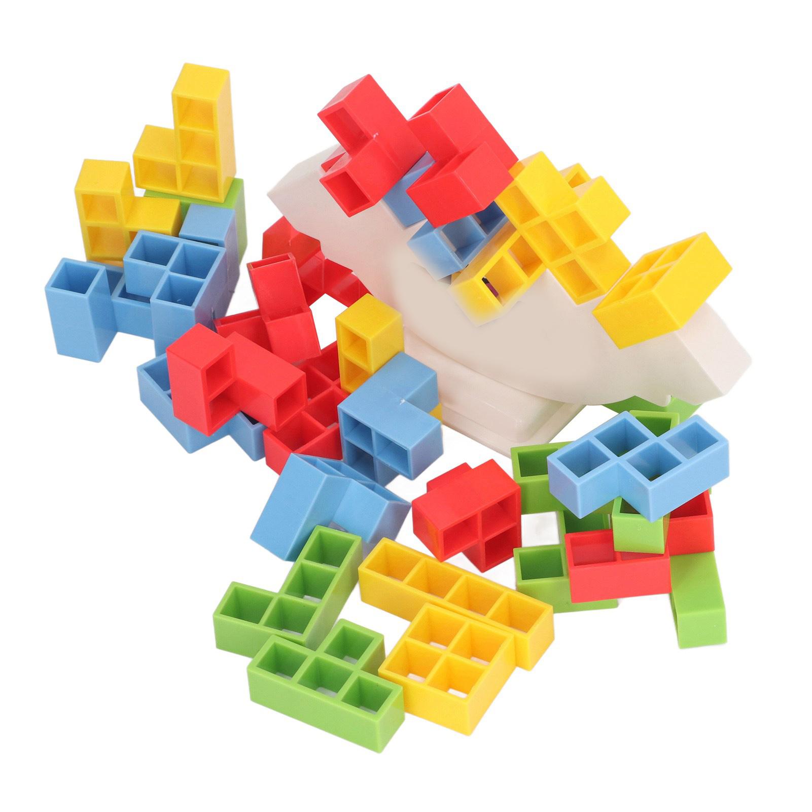 32Pcs Balance Building Blocks ABS Colorful Stacking Blocks for Kids Adults Board Game