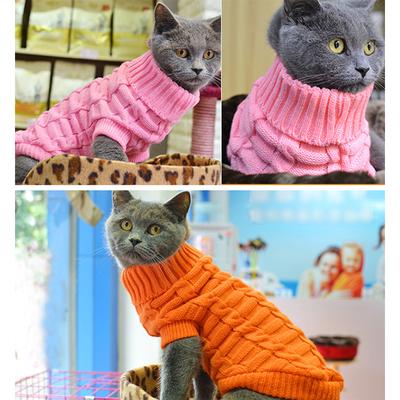 Haustier Katze Kleidung Pullover Mantel Chihuahua für kleine Hunde Welpen Winter Hund Jacke Schmuck Zubehör