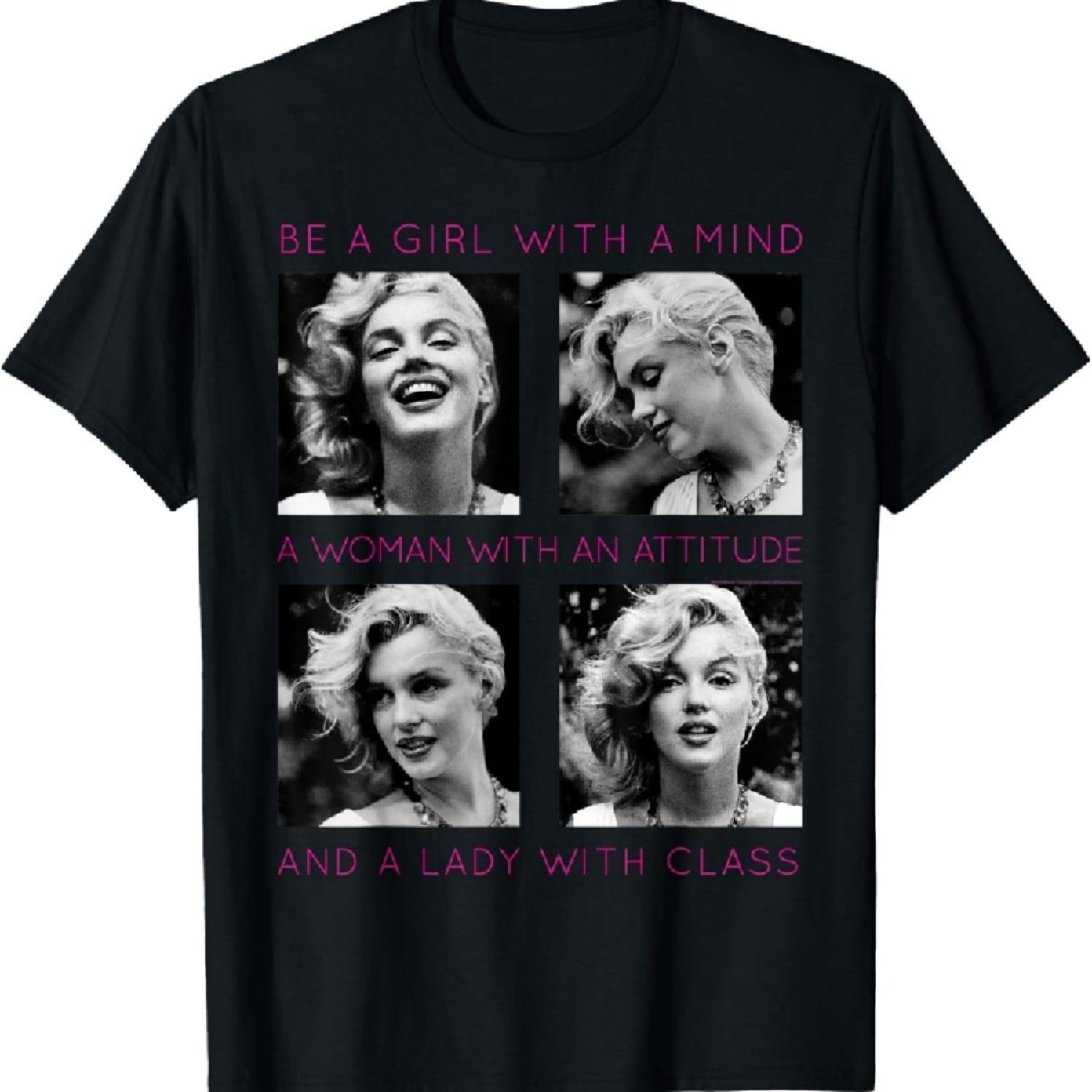 

Marilyn Monroe Lady With Class T-Shirt XXXXXL чёрный