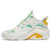 New Coca Cola Life Collection Peak Anti Slip Wear Resistant Low Top Chunky Sneakers Women's White Green 122028085-10