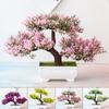 Fake  Pot  Bonsai Potted Simulation Pine Tree Home/Office Decor