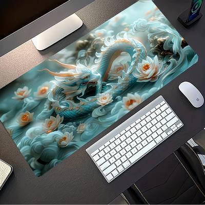 Creative Dragon Mouse Pad  Mous Pad Pc Gamer Computer Accessories Mousepad Gaming Laptop Keyboard Carpet Large Desk Mat Rug