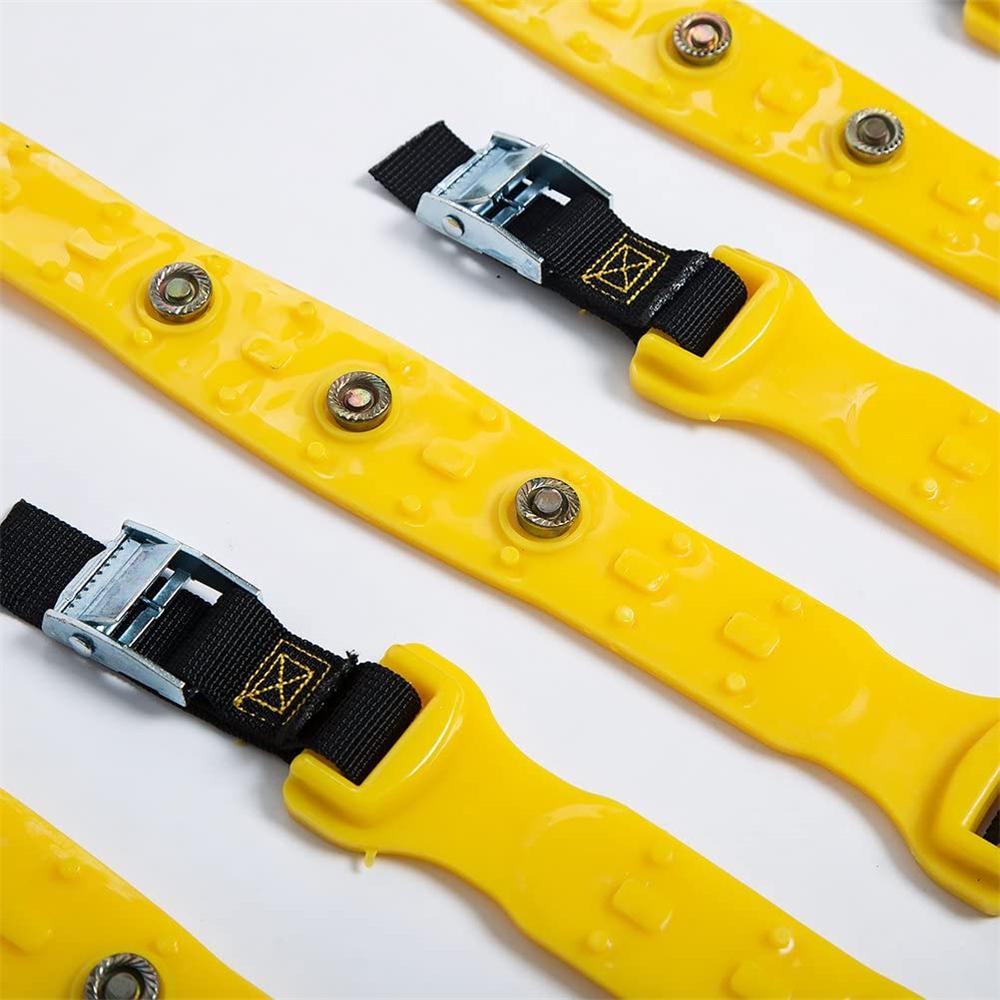 10 Stück Motorrad Schneeketten Auto Winterradkette Offroad Anti-Rutsch-Reifenkette Winter Rutschfest Schnee Bandketten Für Schnee