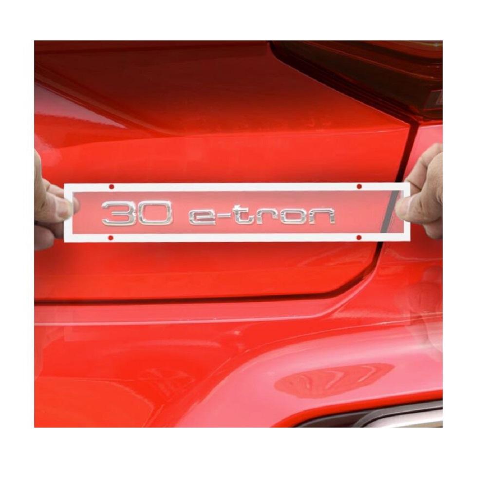 Auto Logo Letters Badge Emblemen Symbolen Sticker Decal voor Q2 Q2L Q3 Q3L Q4 Q5 Q6 Q7 Q8 30 35 40 45 55 e-tron 45etron 50etron