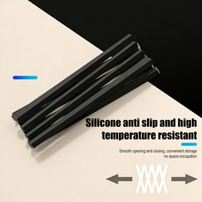 Silicone Trivet Placemat Heat-Resistant Non-Slip Mat for Kitchen Dining Double-Sided Essential Countertop