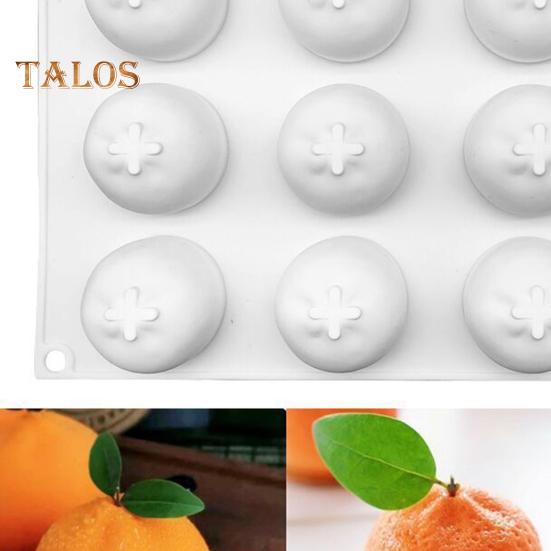 ZQWE Stampi da forno 3D in silicone per torte, stampo in silicone per cuocere mousse, mousse, dessert francesi, pasticceria, cioccolato, gelato, forma a forma di mango (4 cavità