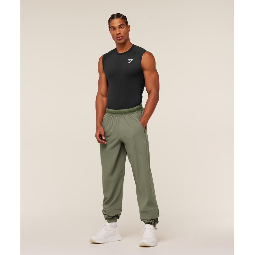 Gymshark Running Joggers Base Green A3b9f Ech1