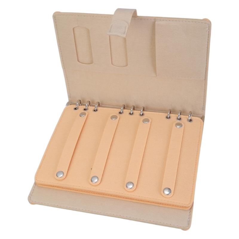 Держатель для повязок на голову Органайзеры для бантов для волос Кейс для хранения Органайзеры для заколок для волос Текстура войлока Подходит для демонстрации заколок для волос 1