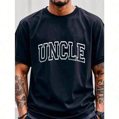 Uncle Shirt New Uncle Announcement Uncle Shirts Soft 100 Cotton Regular Fit Moisture Wicking Moisture Wicking Breathable