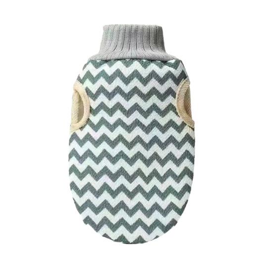 Bath Towel with Painless Scrub Design Three-Finger Separation Easy Grip Exfoliating Mitt Easy To Clean Bath Accessories