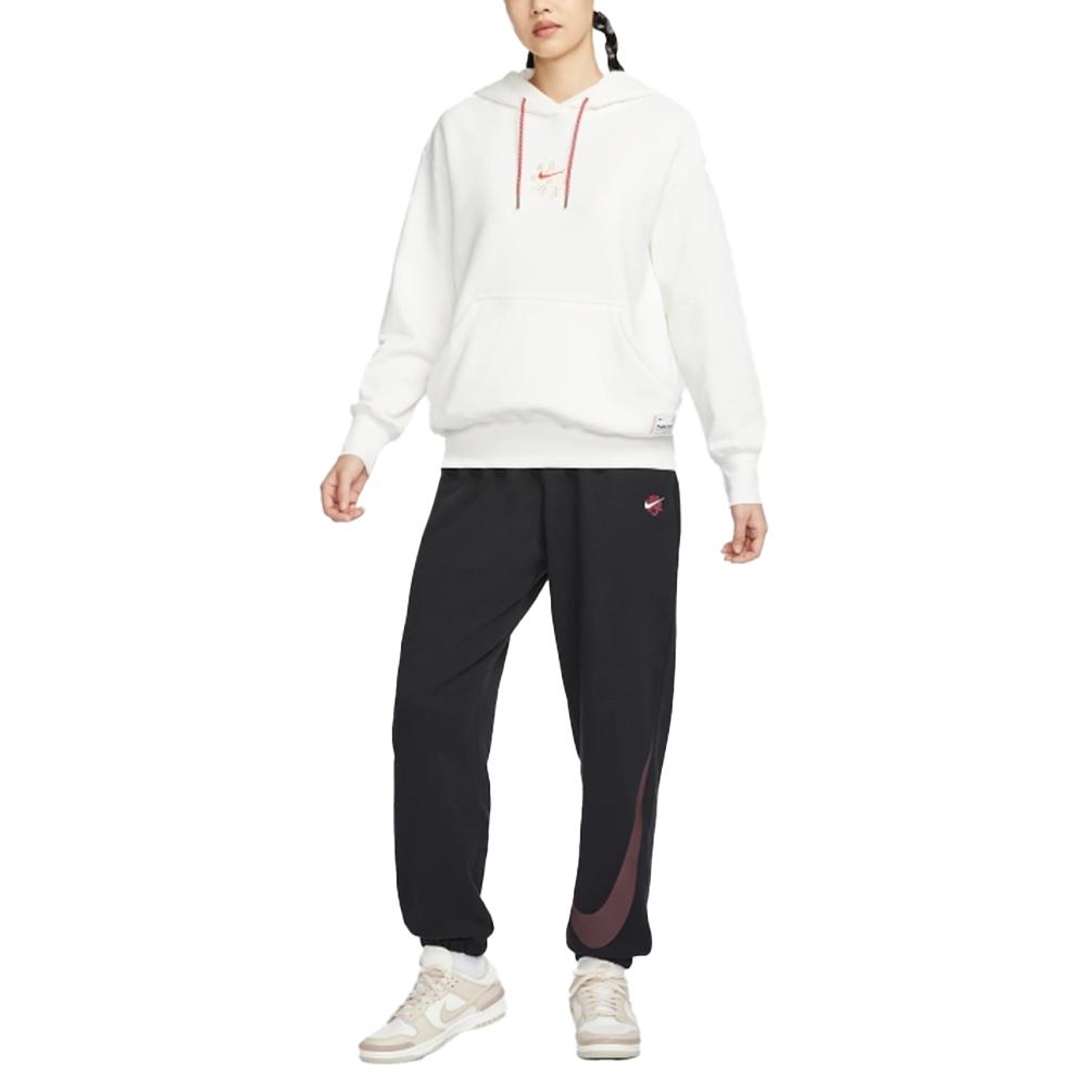 Nike Sportswear FW25 AS W NSW HR OS Pant Comfortable Soft Drawstring Casual Pants Women Pants Black HV8463010