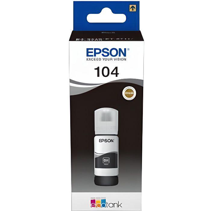 EPSON Nachfüll-Kit Epson EcoTank 104 - Schwarz - Tintenstrahl - 4500 Seiten - 1 Einheit(s) (C13T00P140)