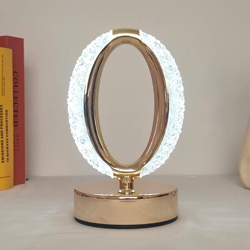 Star Lamp Crystal Desk Lamp LED Night Light Ambient Lamp Bedside Lamp Ornament Gift Lamp