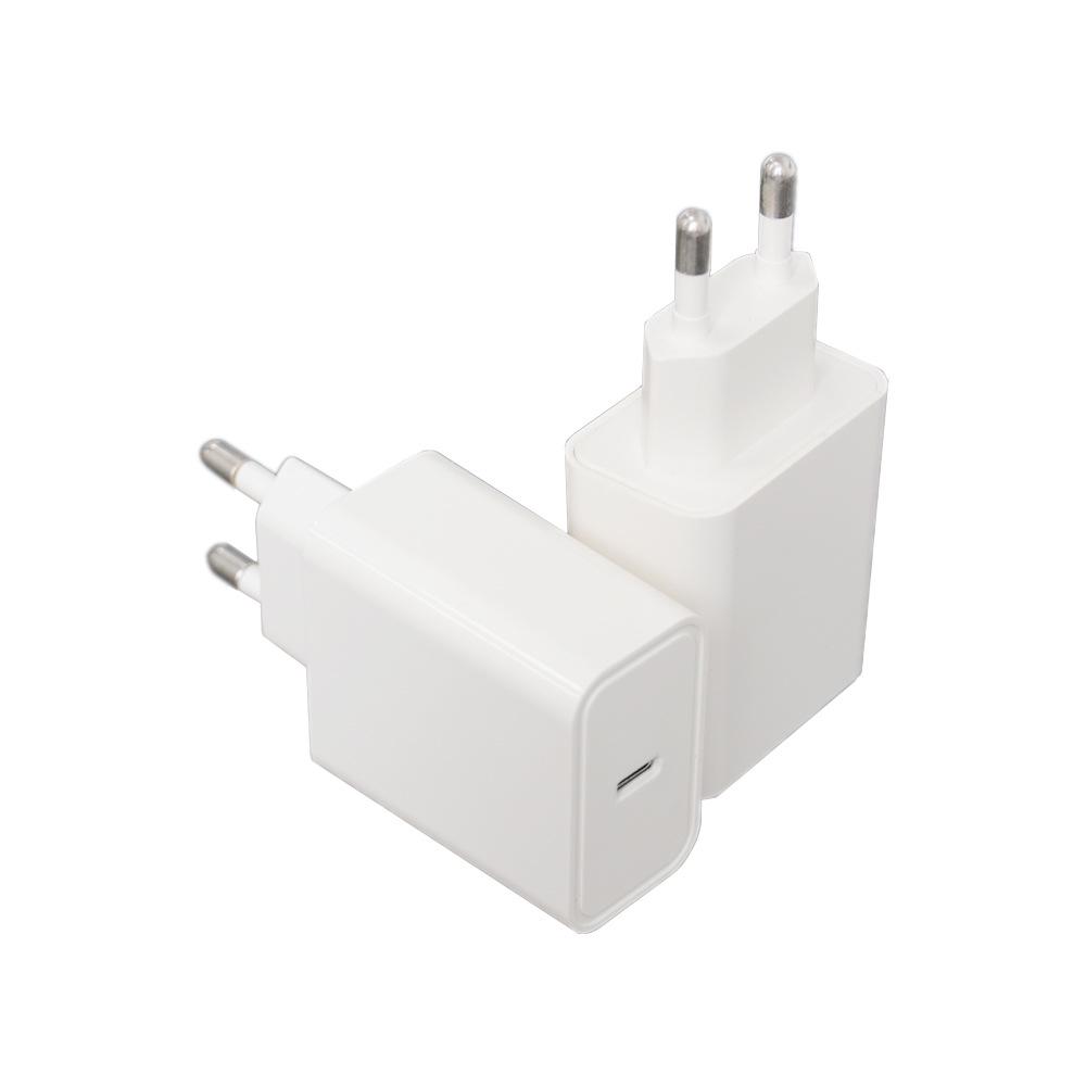 Korean Standard 18W KC Certified Mobile Charger with 4.8-Pin Single USB-C Port