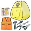 Children'S Role Play Diy Tent, Engineering Maintenance Station Vest Tent Set Indoor And Outdoor Toys