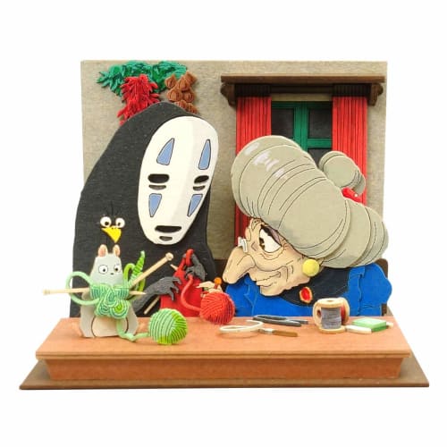 

Sankei Studio Ghibli Mini Spirited Away Knitting with Zeniba Paper Craft MP07-120