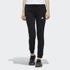 Adidas Casual Running Tapered Drawstring Knit Sports Pants Women Bottoms Black DY8609