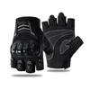 Wear Resistant Motorcycle Gloves Breathable Bicycle Gloves Half Finger Gloves  Racing Sports