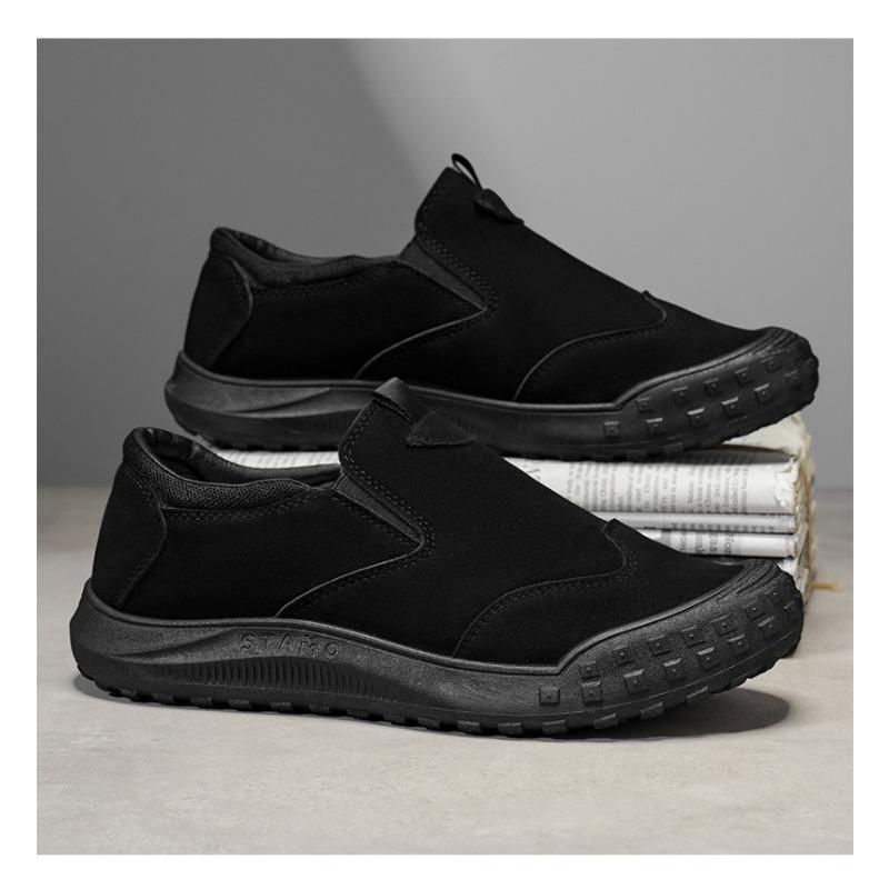 Men S Low Top Waterproof Work Shoes Outdoor Wear Resistant Casual Shoes