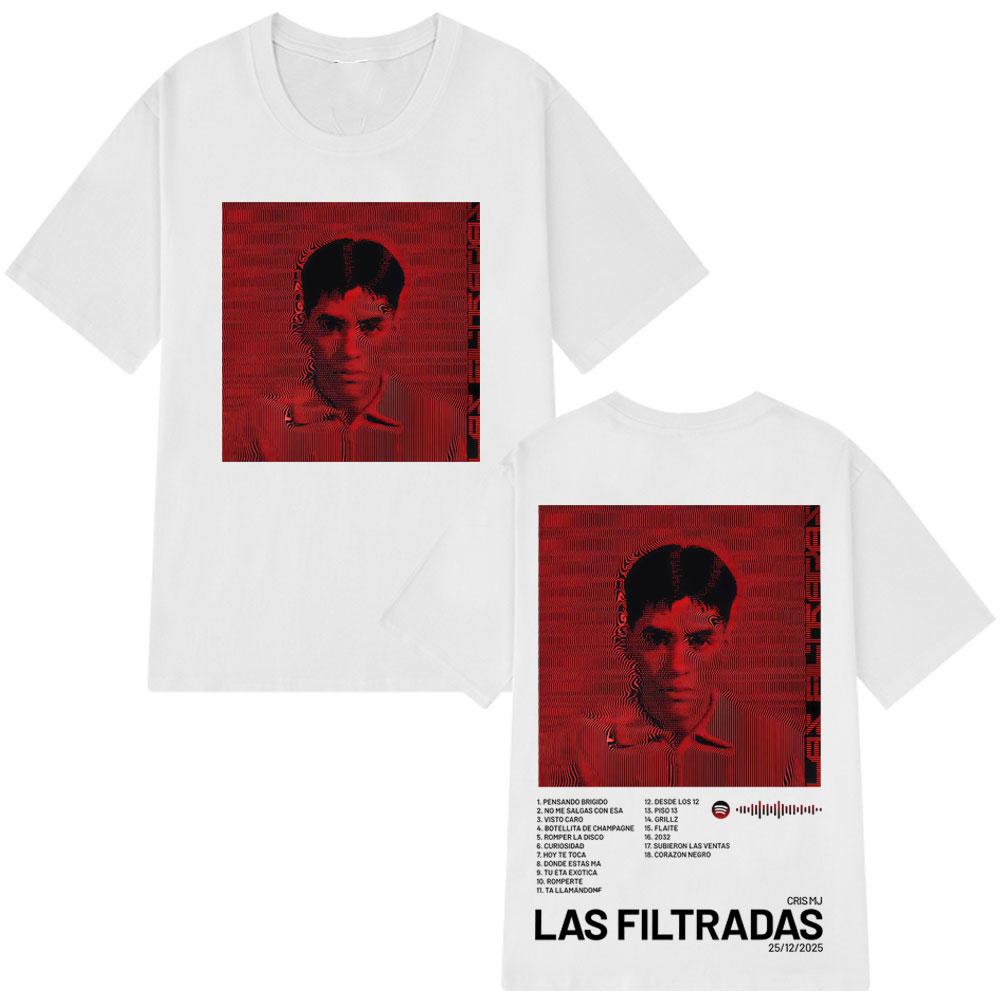 

Men Vintage Album Cover Graphic Tee Latin Music Aesthetic Streetwear Hip Hop Print Short Sleeve Cotton T Shirt 4XL