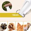 Dog Trimmers With LED Light, 18mm Widen Blades, 35dB Low Noise, LED Display, Fully , Rechargeable Clipper For Dogs Cats Trimming , Eyes, Ears 5ml