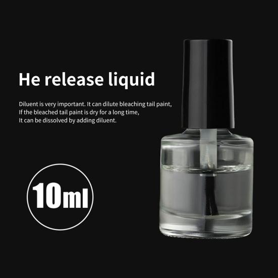 10ml Smooth Float Paint Fluorescent Eye-catching Water Resistant Float Tail Paint for Fishing