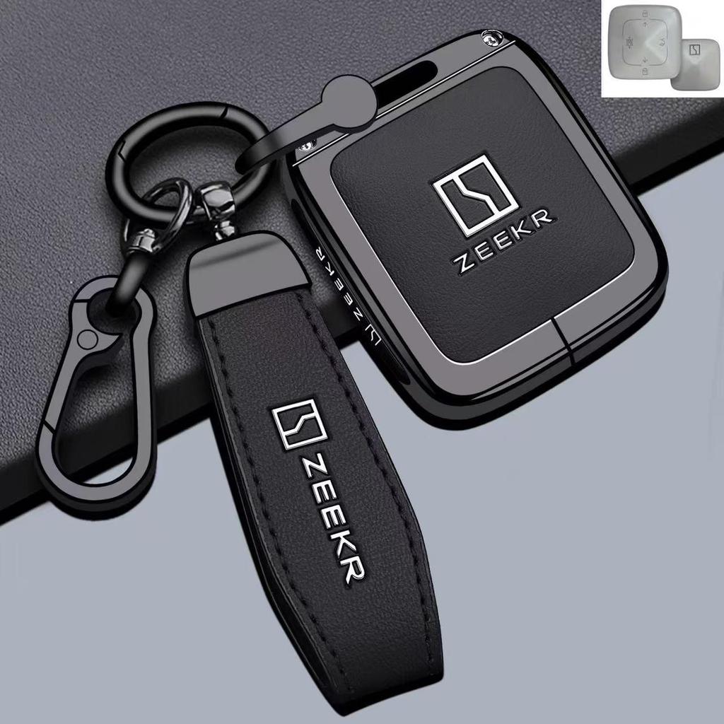Zeekr 9X/8X Schlüsseletui: Obsidian Schwarze Edition - Ultra/Max Neue Auto-Taschen-Schnallen-Schale