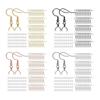 100Pieces Earring Hooks with Pendant Clasp Earplugs for Jewelry Earring Making
