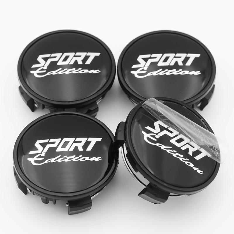4pcs/lot 62MM Sport Rim Car Wheel Center Cap Wheels Rim Hub Caps Cover
