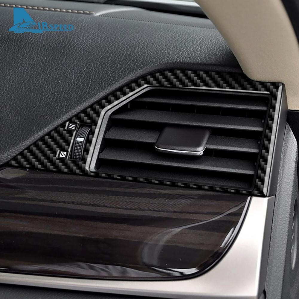 Real Soft Carbon Fiber Sticker For Lexus GS GS250 GS350 GS450h L10 2012-2015 2016 2017 2018 2019 LHD RHD Car Side Air Outlet