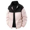 Men's And Women's Color-matched Casual Long-sleeved Down Jacket , Outdoor Sports Windproof And Waterproof Zipper Jacket