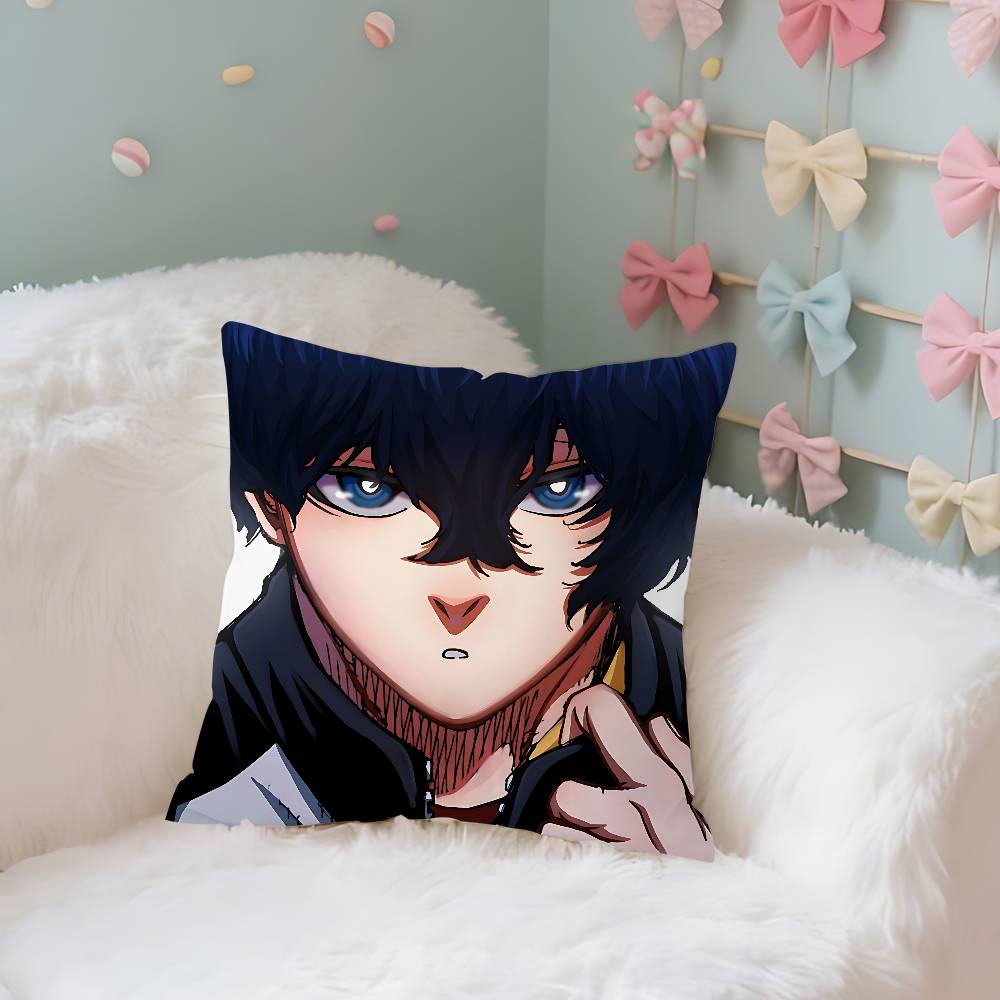 Cute M-Michael Kaiser Case Plush Fabric Soft Pillowcase Double Sided Print Cushion Cover Household Gifts