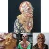 Disgustingly Realistic Latex Halloween Adult Zombie Mask For Ultimate Scare