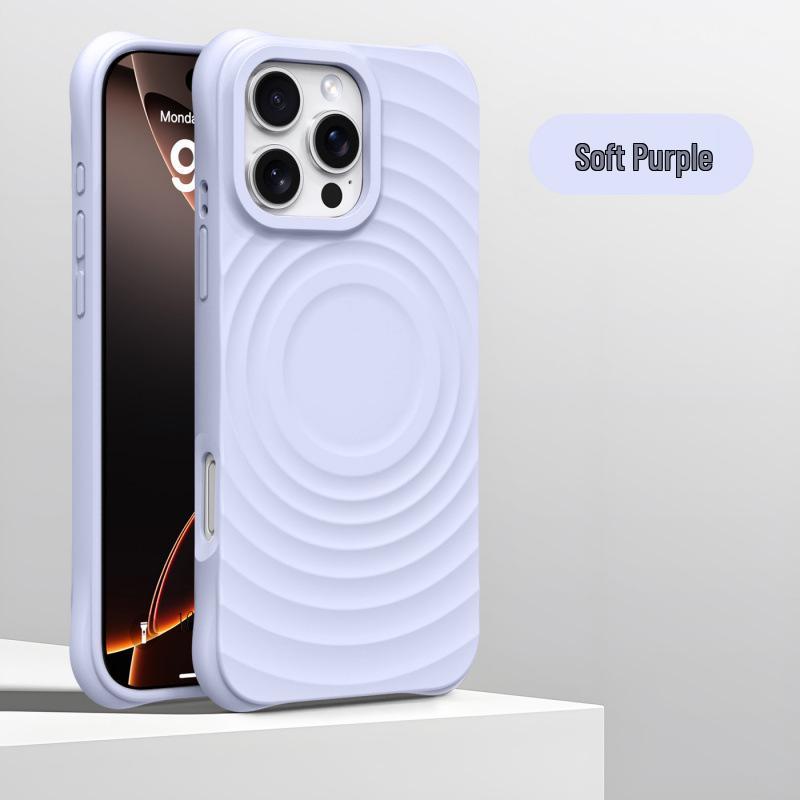 iPhone 17 Pro Max Magnetic Liquid Silicone Drop-Proof Case iPhone 16 Pro