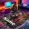 Custom Name Personalized Cristiano Ronaldo Print Carpet, Versatile Home Decor Rug, for Playroom, Apartment, Balcony, Entryway, Hallway Gift