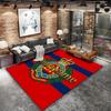 Royal Crest Emblem Custom Name Carpet Rug For Living Room Bedroom Home Sofa Decoration Kids Play Nonslip Floor Mat