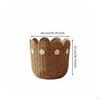 Handwoven Wicker Basket Handmade Decorative Storage Multipurpose Woven Tote Bin for Living