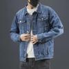Korean Style Slim Denim Jacket for Men - Trendy Spring and Autumn Fashion